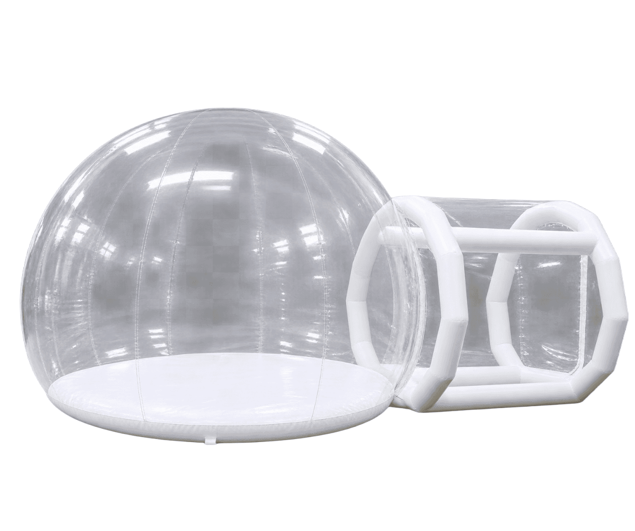Luxe All White Bubble House